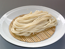 写真：ざるうどん