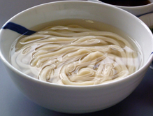写真：釜揚げうどん